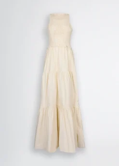 Liu Jo Robe longue en crochet|Femme Robes