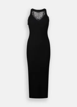 Liu Jo Robe longue en maille|Femme Mailles|Robes