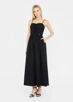 Liu Jo Robe longue en popeline|Femme Robes