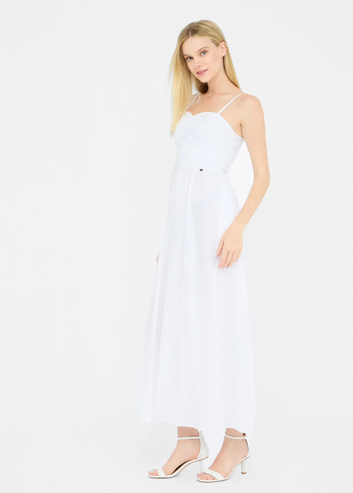Liu Jo Robe longue en popeline|Femme Robes