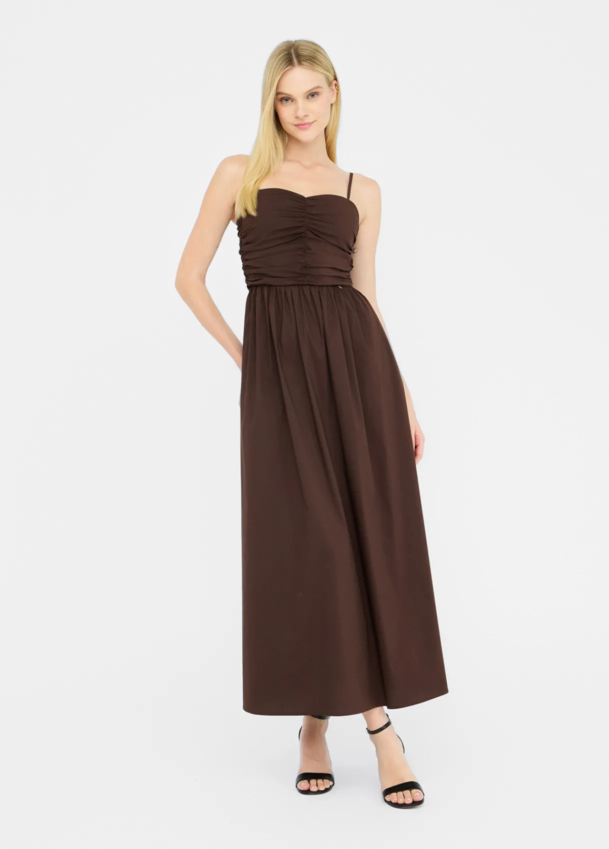 Liu Jo Robe longue en popeline|Femme Robes