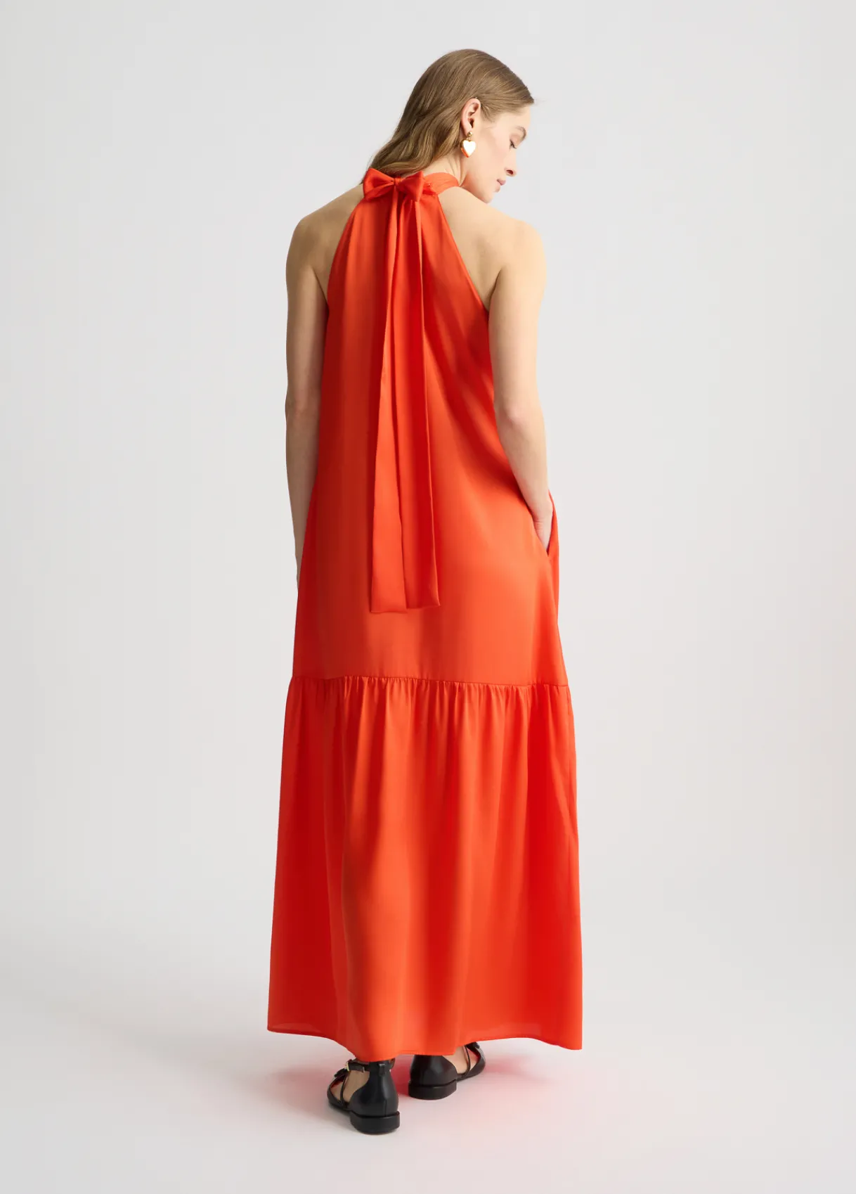 Liu Jo Robe longue en satin|Femme Robes