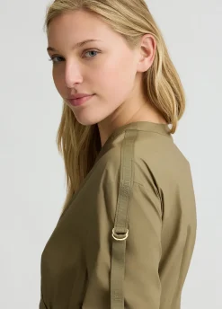 Liu Jo Robe midi en popeline|Femme Robes