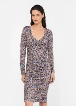 Liu Jo Robe mi-longue avec imprimé|Femme Robes