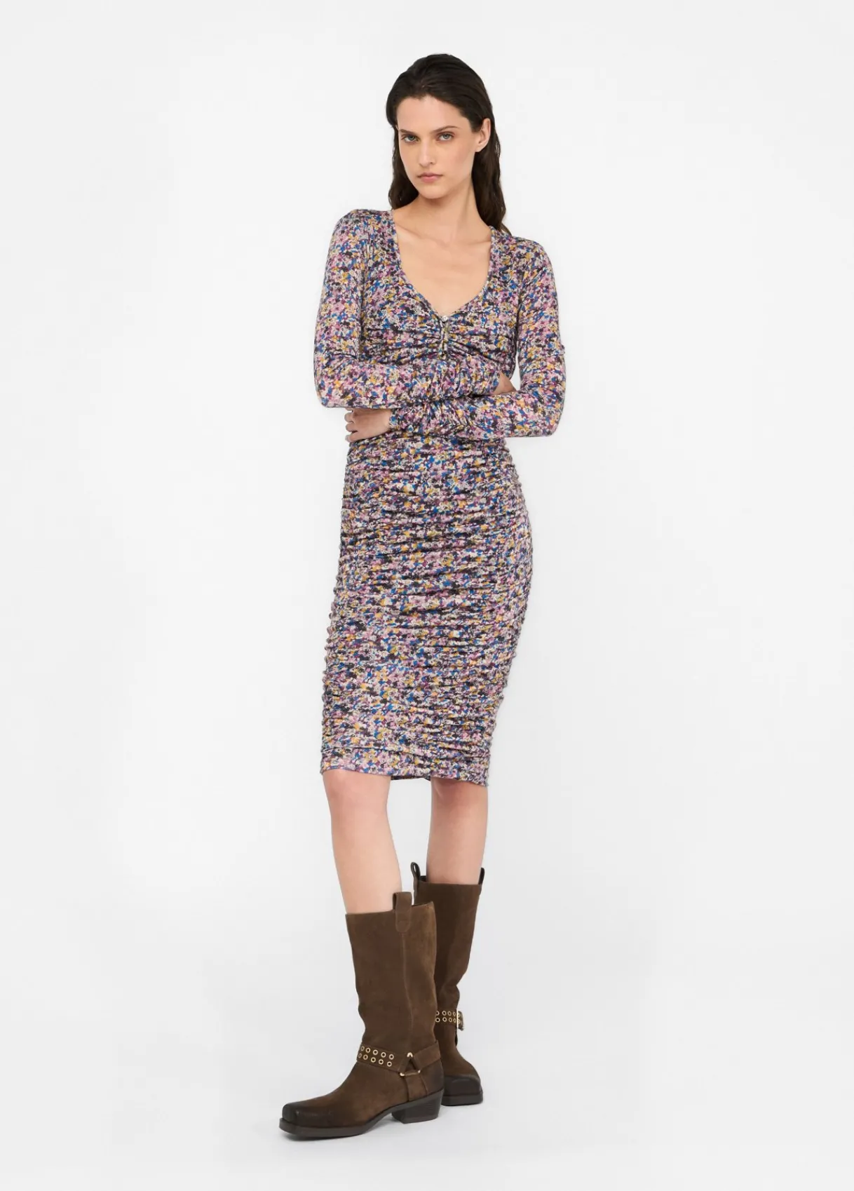 Liu Jo Robe mi-longue avec imprimé|Femme Robes