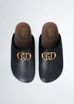 Liu Jo Sabots avec maxi logo|Femme Mocassins