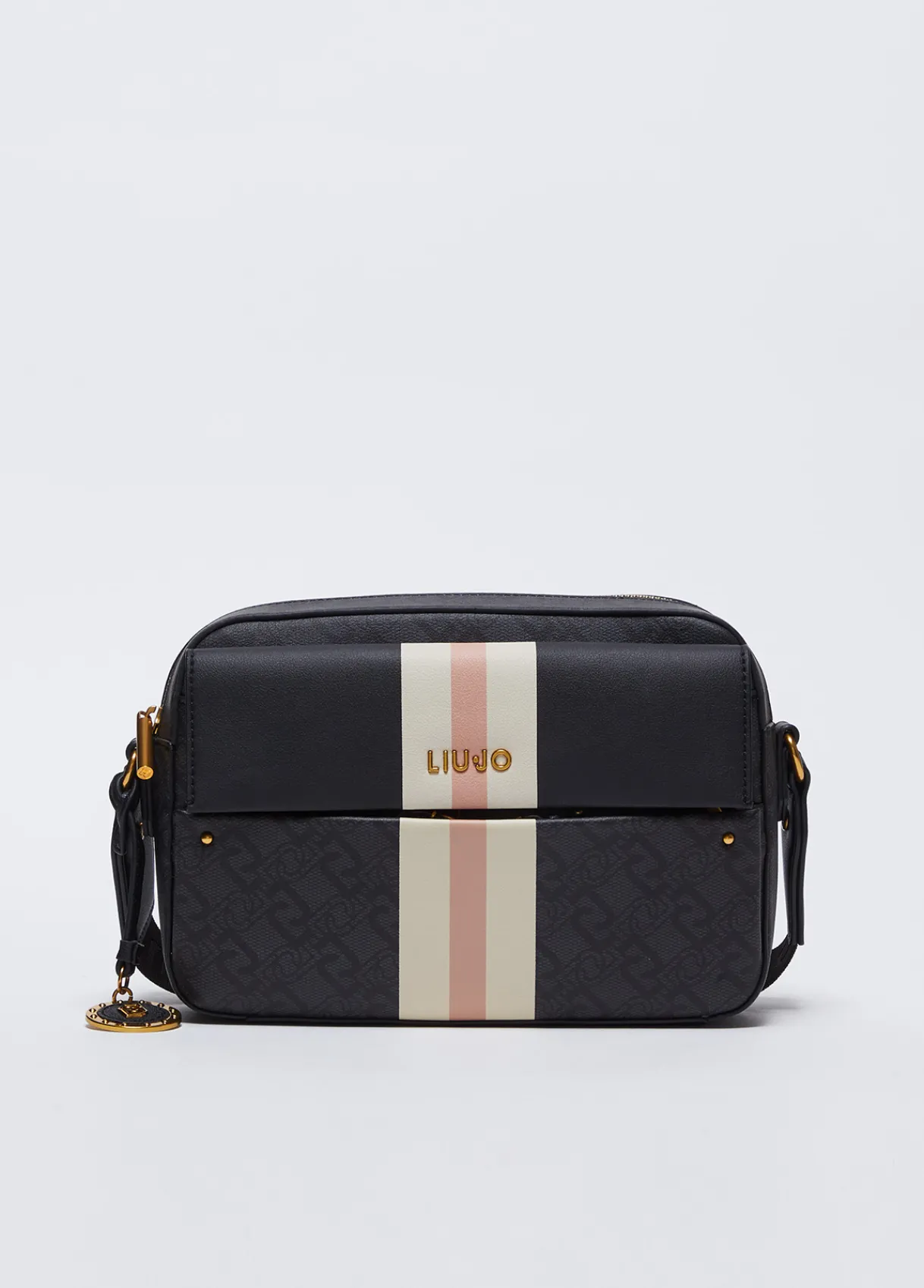 Liu Jo Sac à bandoulière format moyen avec charm|Femme Sac Bandoulière