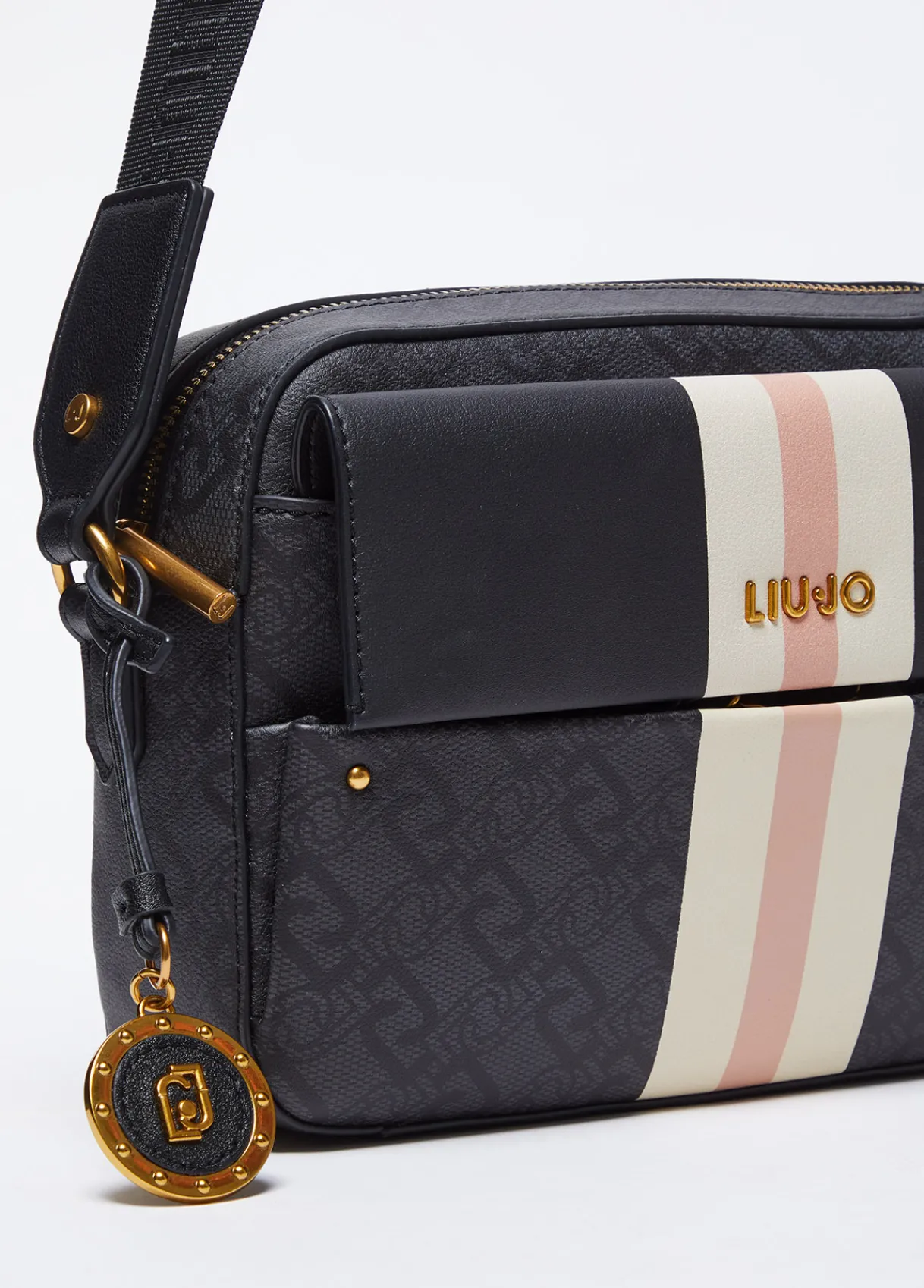 Liu Jo Sac à bandoulière format moyen avec charm|Femme Sac Bandoulière