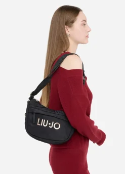 Liu Jo Sac à bandoulière format moyen en nylon|Femme Sac Bandoulière