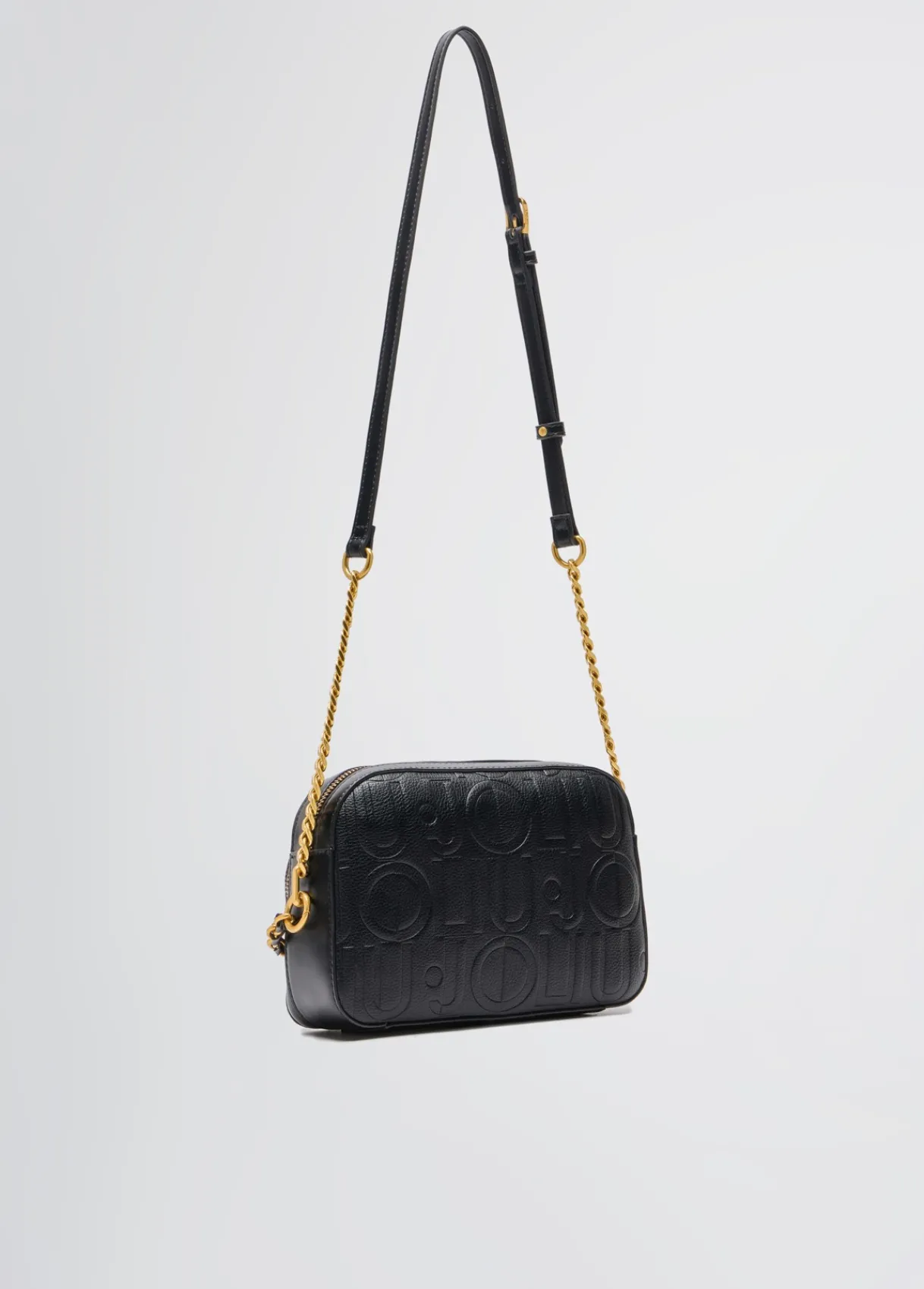 Liu Jo Sac à bandoulière format moyen avec chaîne décorative|Femme Sac Bandoulière