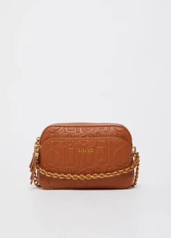 Liu Jo Sac à bandoulière format moyen avec chaîne décorative|Femme Sac Bandoulière