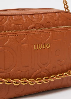 Liu Jo Sac à bandoulière format moyen avec chaîne décorative|Femme Sac Bandoulière