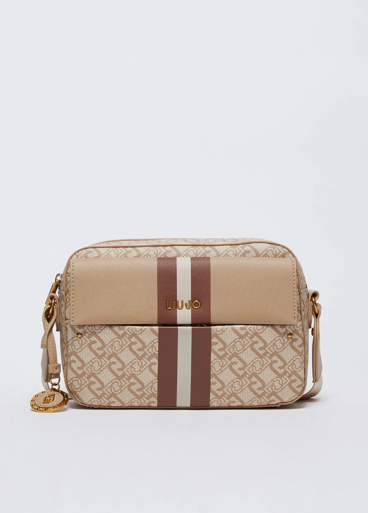 Liu Jo Sac à bandoulière format moyen avec charm|Femme Sac Bandoulière