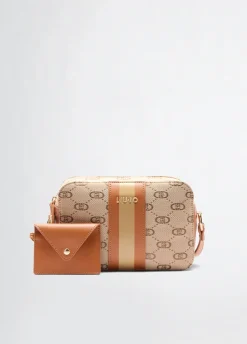 Liu Jo Sac à bandoulière format moyen jacquard|Femme Sac Bandoulière