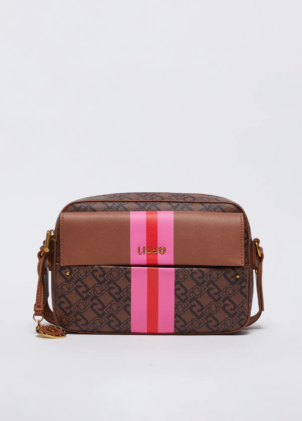 Liu Jo Sac à bandoulière format moyen avec charm|Femme Sac Bandoulière
