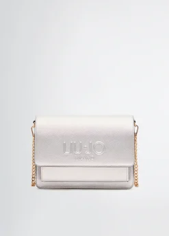 Liu Jo Sac à bandoulière format moyen avec chaîne|Femme Sac Bandoulière