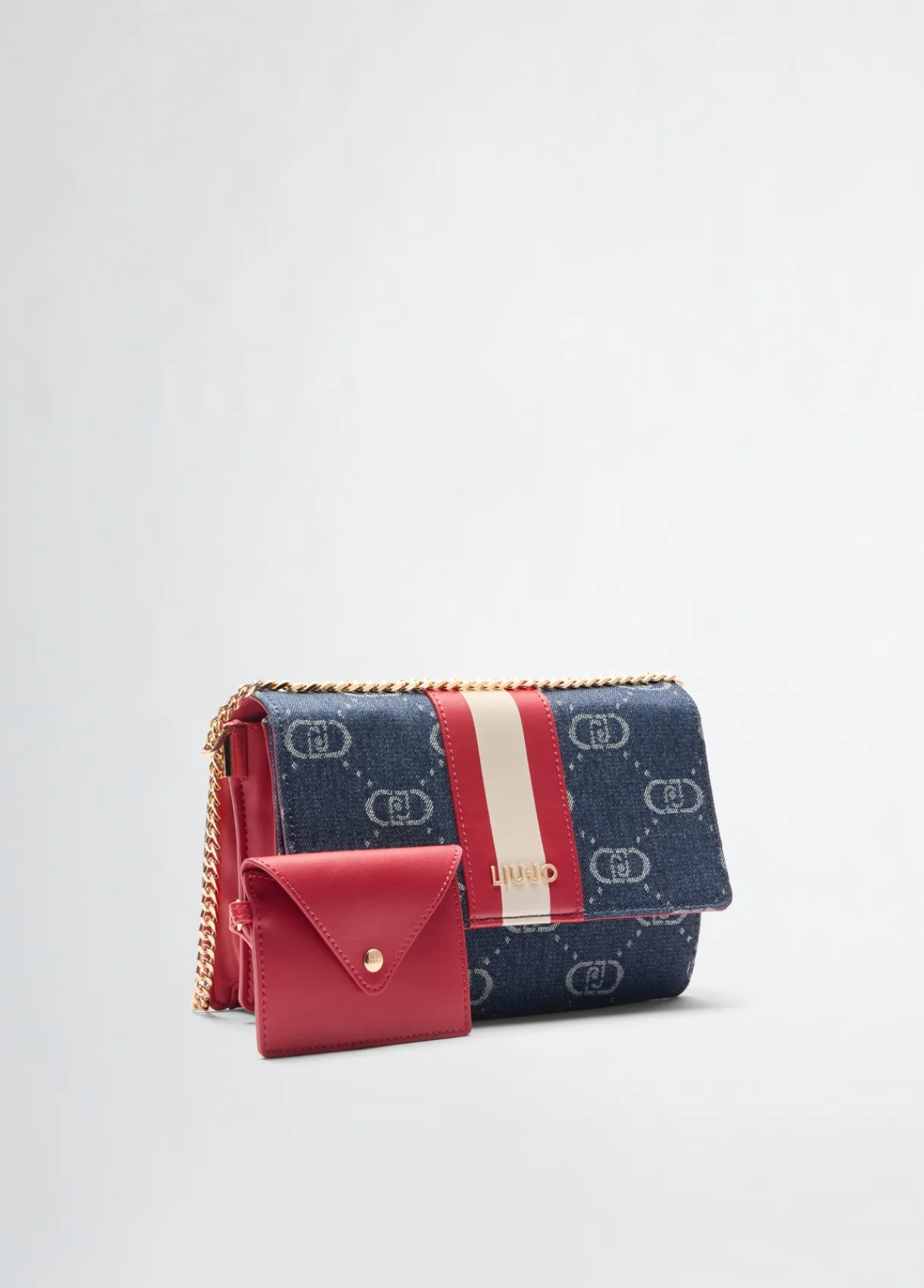 Liu Jo Sac à bandoulière petit format jacquard|Femme Sac Bandoulière