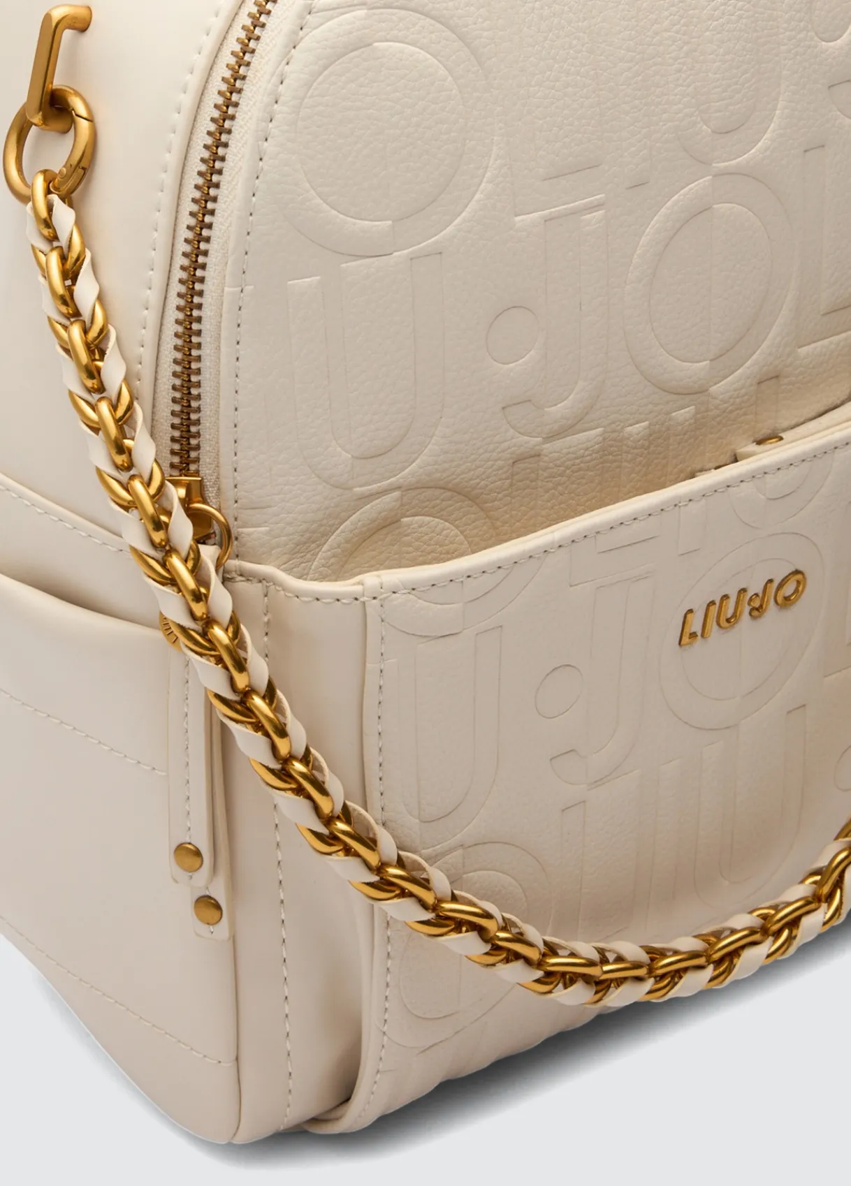 Liu Jo Sac à dos avec logo et chaîne|Femme Sac À Dos