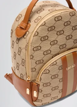 Liu Jo Sac à dos jacquard avec pochette|Femme Sac À Dos