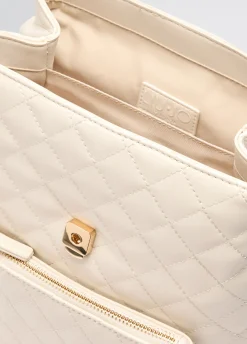 Liu Jo Sac à dos matelassé couleur crème|Femme Sac À Dos