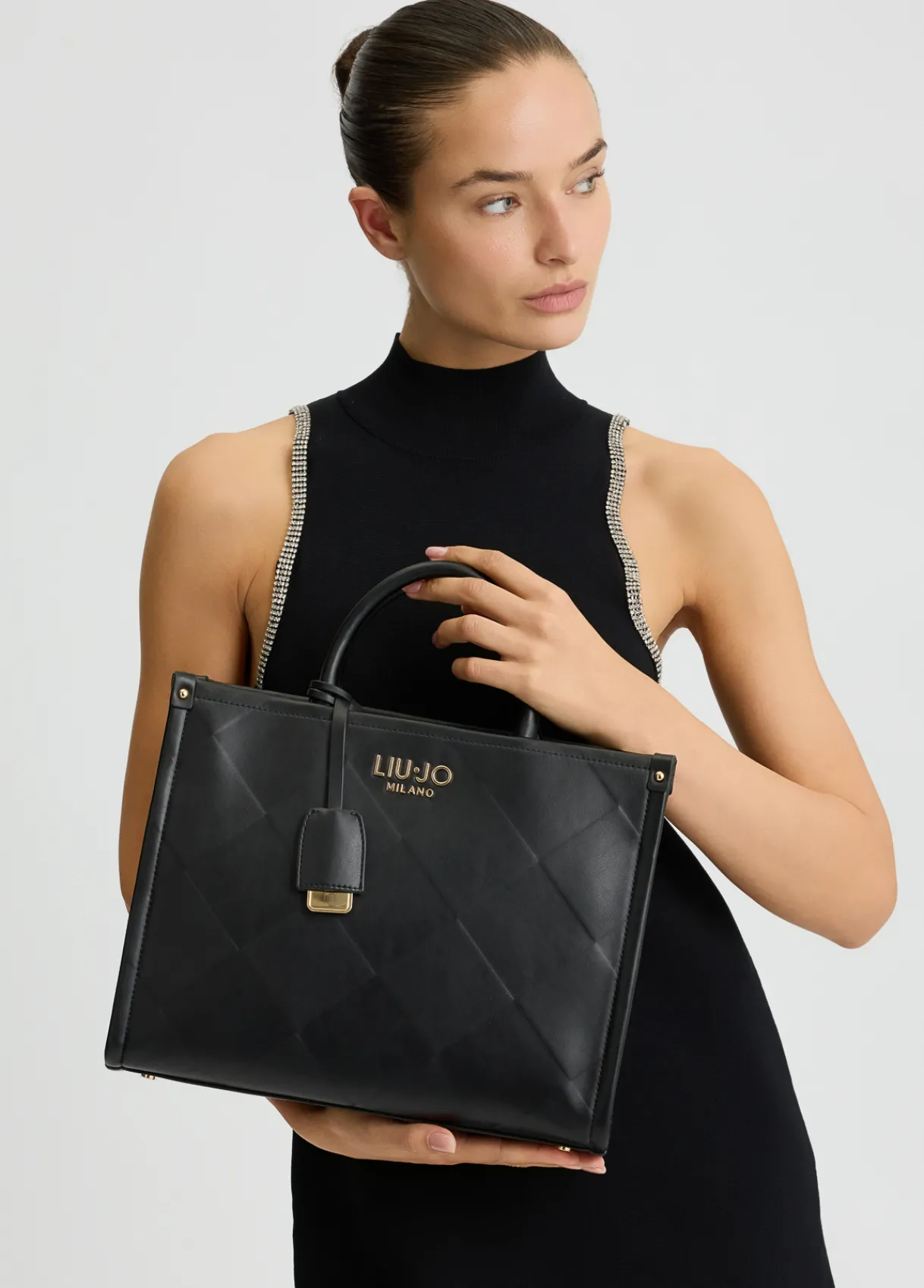 Liu Jo Sac à main format moyen avec charm|Femme Sac À Main