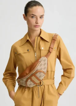 Liu Jo Sac banane jacquard avec logo|Femme Sacs Ceinture