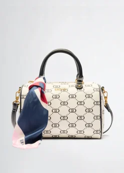 Liu Jo Sac bowling format moyen avec foulard|Femme Sac À Main
