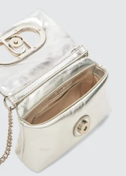 Liu Jo Sac format mini LaPuffy lamé|Femme Sac Bandoulière|Lapuffy