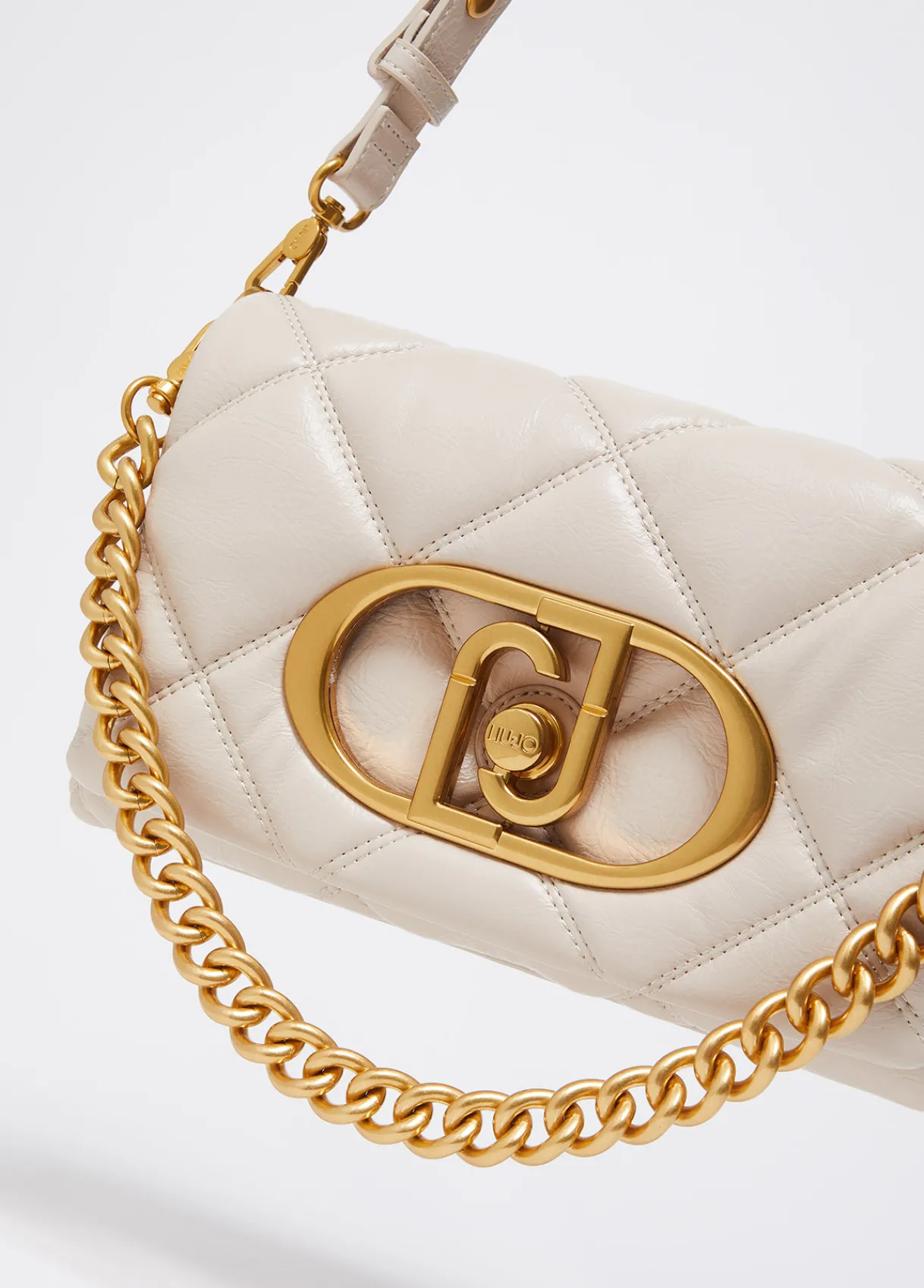 Liu Jo Sac format moyen LaPuffy matelassé|Femme Sac Porté Épaule|Lapuffy