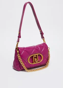 Liu Jo Sac format moyen LaPuffy matelassé|Femme Sac Porté Épaule|Lapuffy