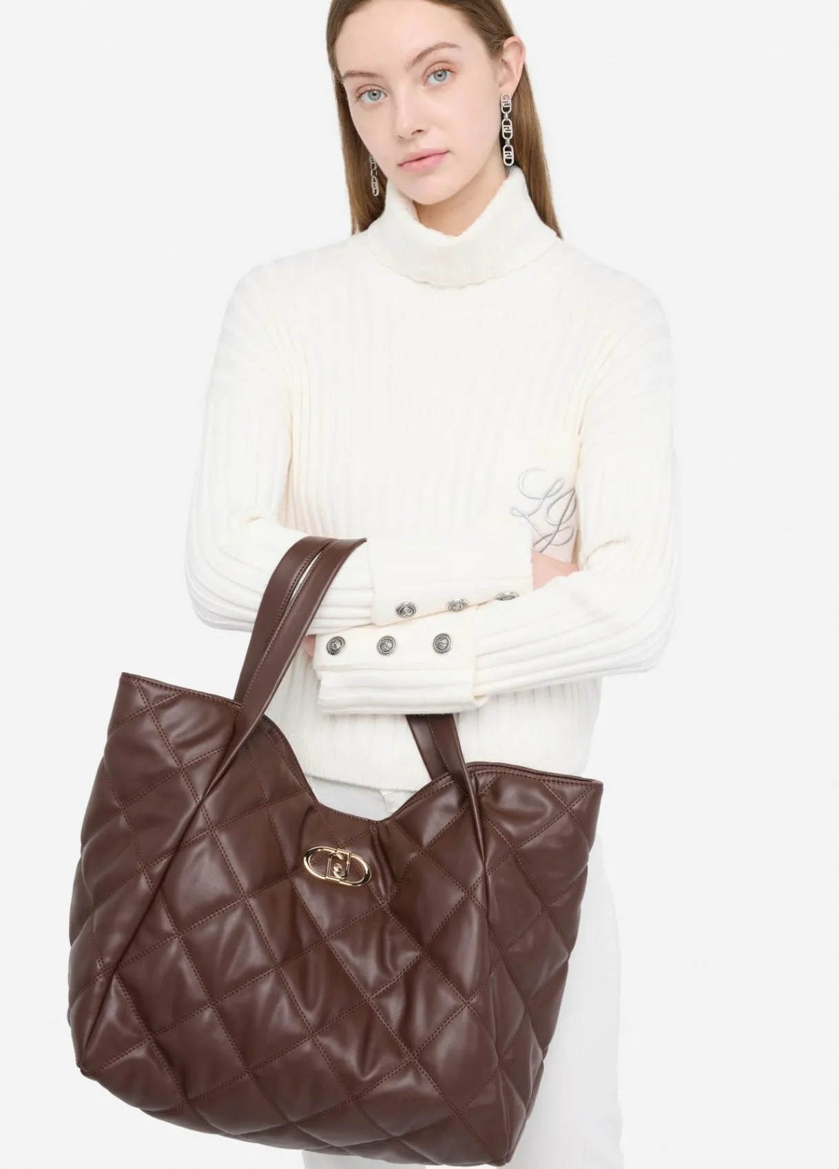 Liu Jo Sac fourre-tout grand format matelassé|Femme Sac Shopper