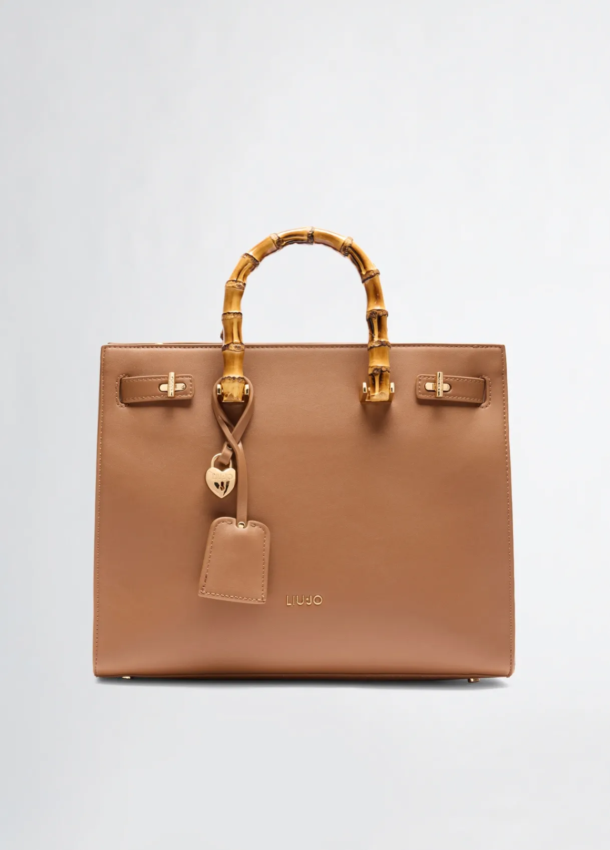 Liu Jo Sac grand format avec poignées effet bambou|Femme Sac À Main