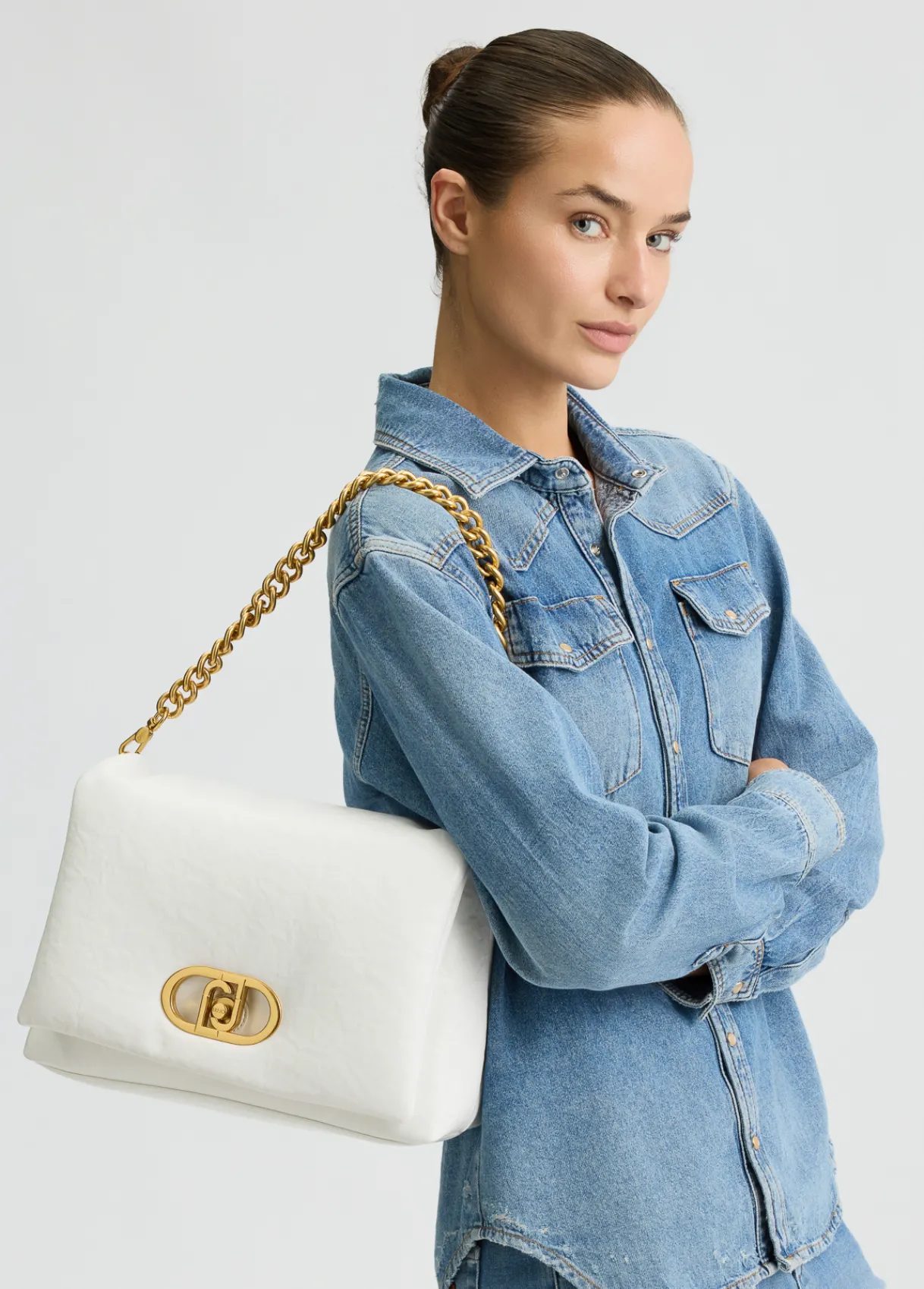 Liu Jo Sac grand format LaPuffy|Femme Sac Porté Épaule|Lapuffy