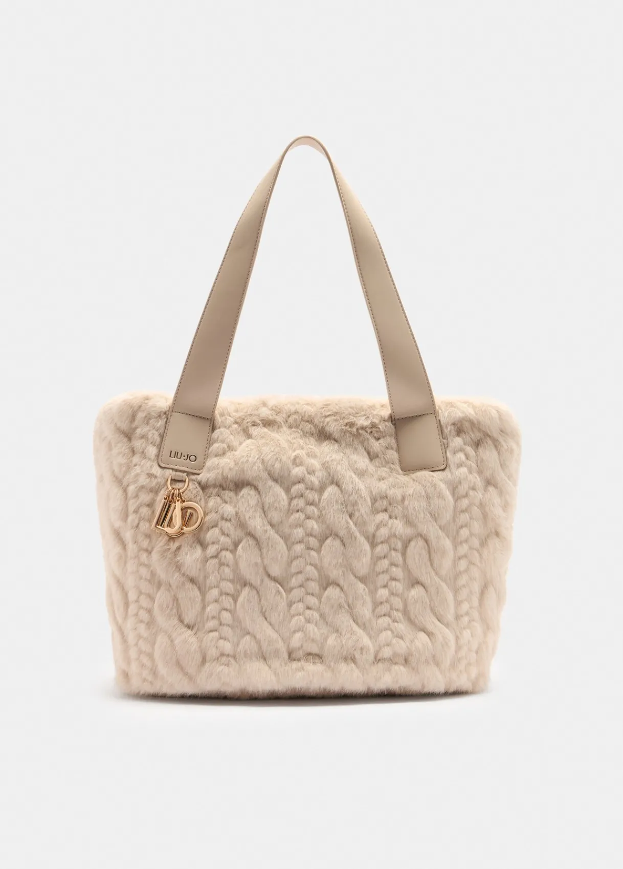 Liu Jo Sac hobo grand format en imitation fourrure|Femme Sac À Main