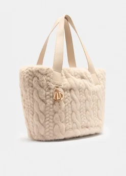 Liu Jo Sac hobo grand format en imitation fourrure|Femme Sac À Main