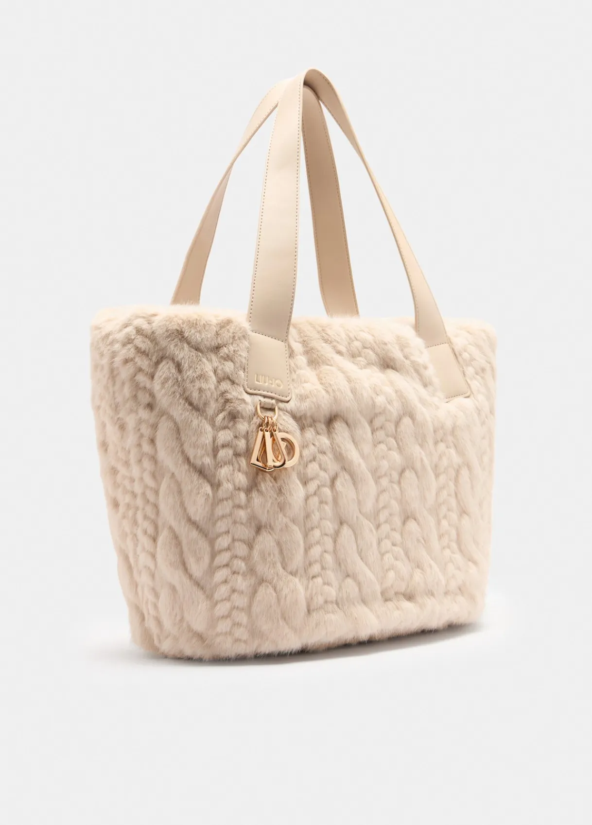 Liu Jo Sac hobo grand format en imitation fourrure|Femme Sac À Main