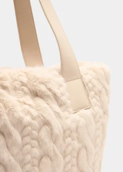 Liu Jo Sac hobo grand format en imitation fourrure|Femme Sac À Main