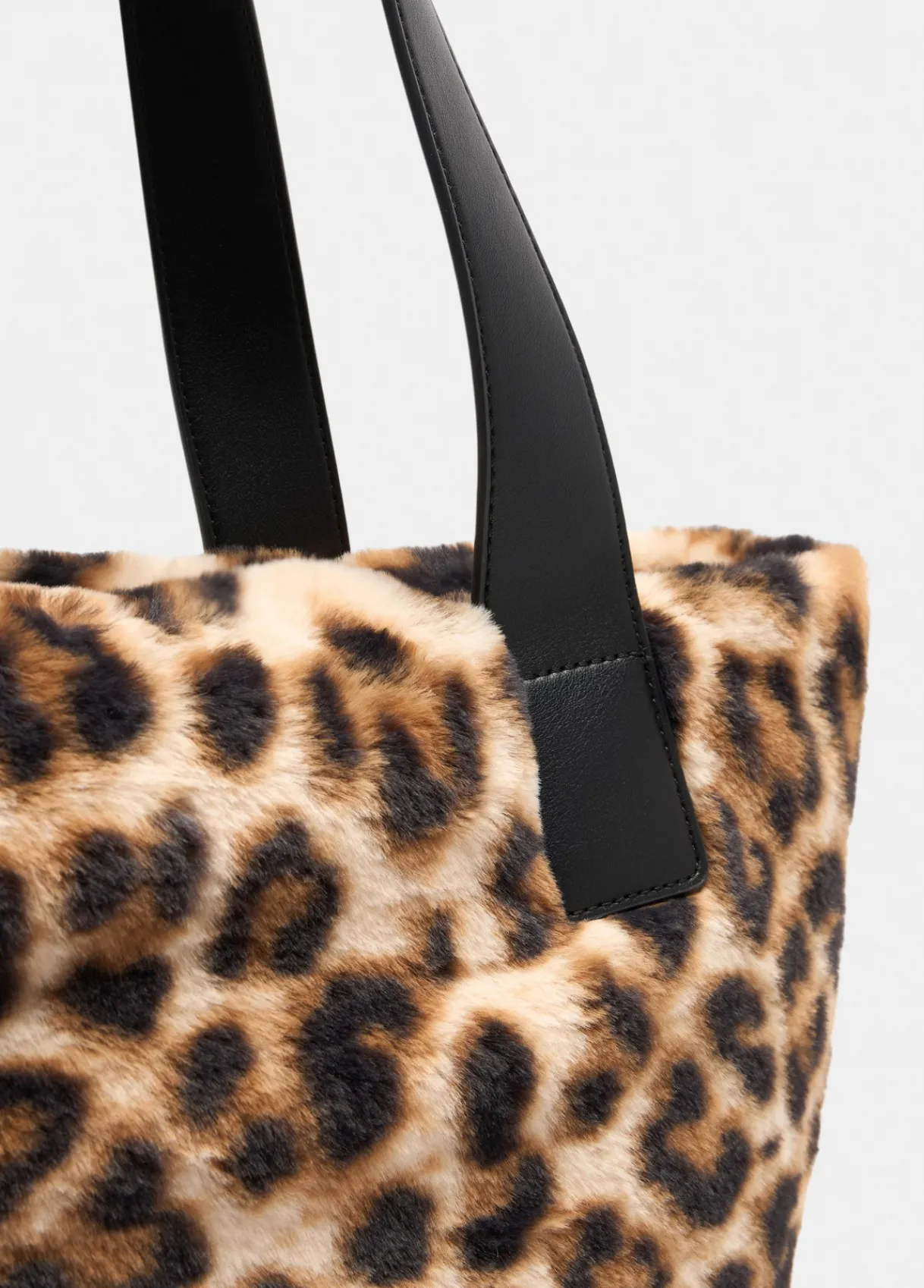 Liu Jo Sac hobo grand format en imitation fourrure|Femme Sac À Main