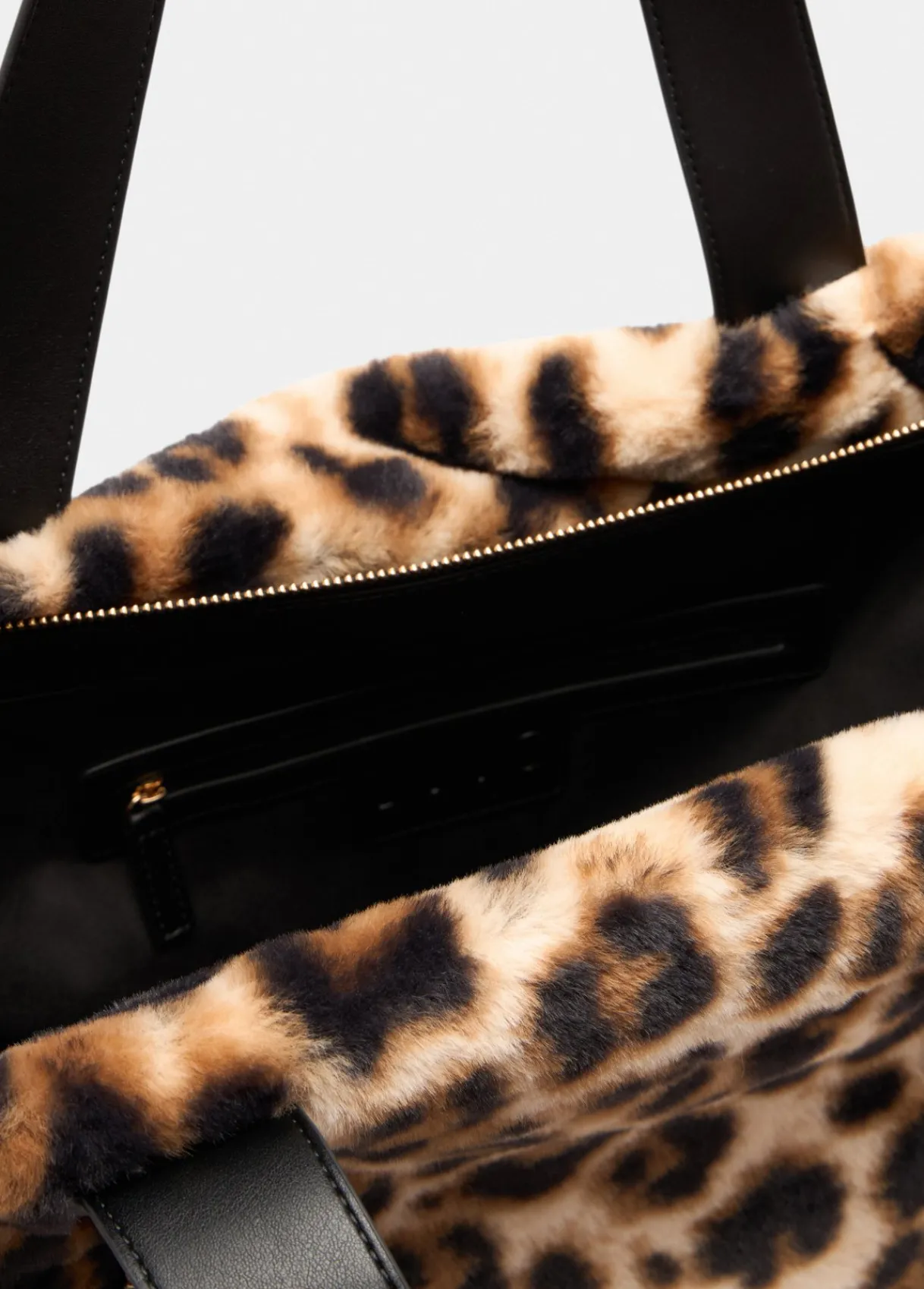 Liu Jo Sac hobo grand format en imitation fourrure|Femme Sac À Main