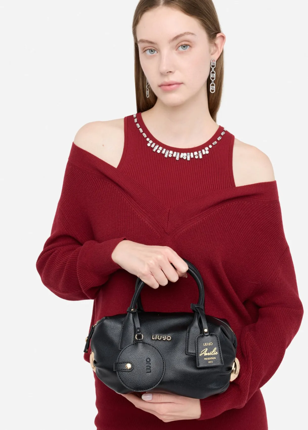 Liu Jo Sac petit format avec charm|Femme Sac À Main