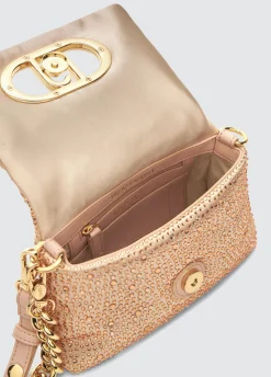 Liu Jo Sac petit format LaPuffy avec strass|Femme Sac Bandoulière|Lapuffy