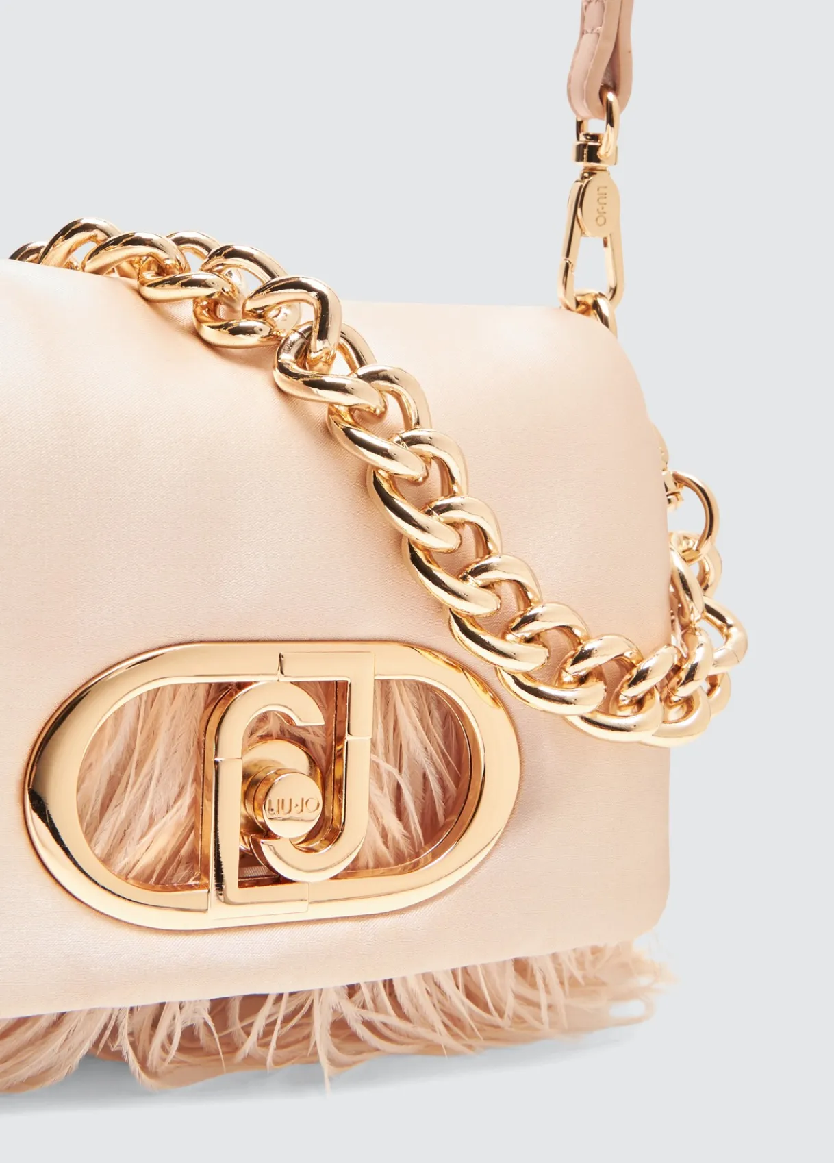 Liu Jo Sac petit format LaPuffy avec plumes|Femme Sac Bandoulière|Lapuffy