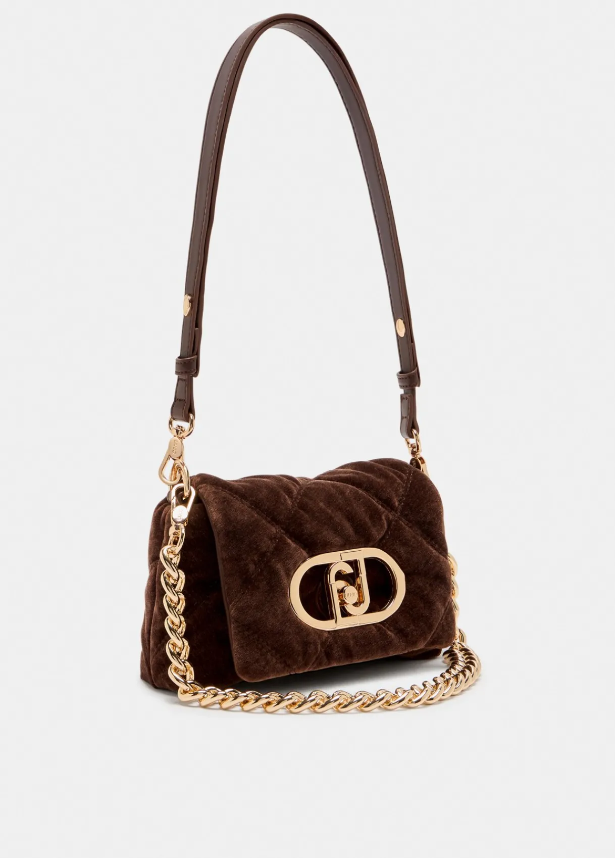 Liu Jo Sac petit format LaPuffy en velours|Femme Sac Bandoulière