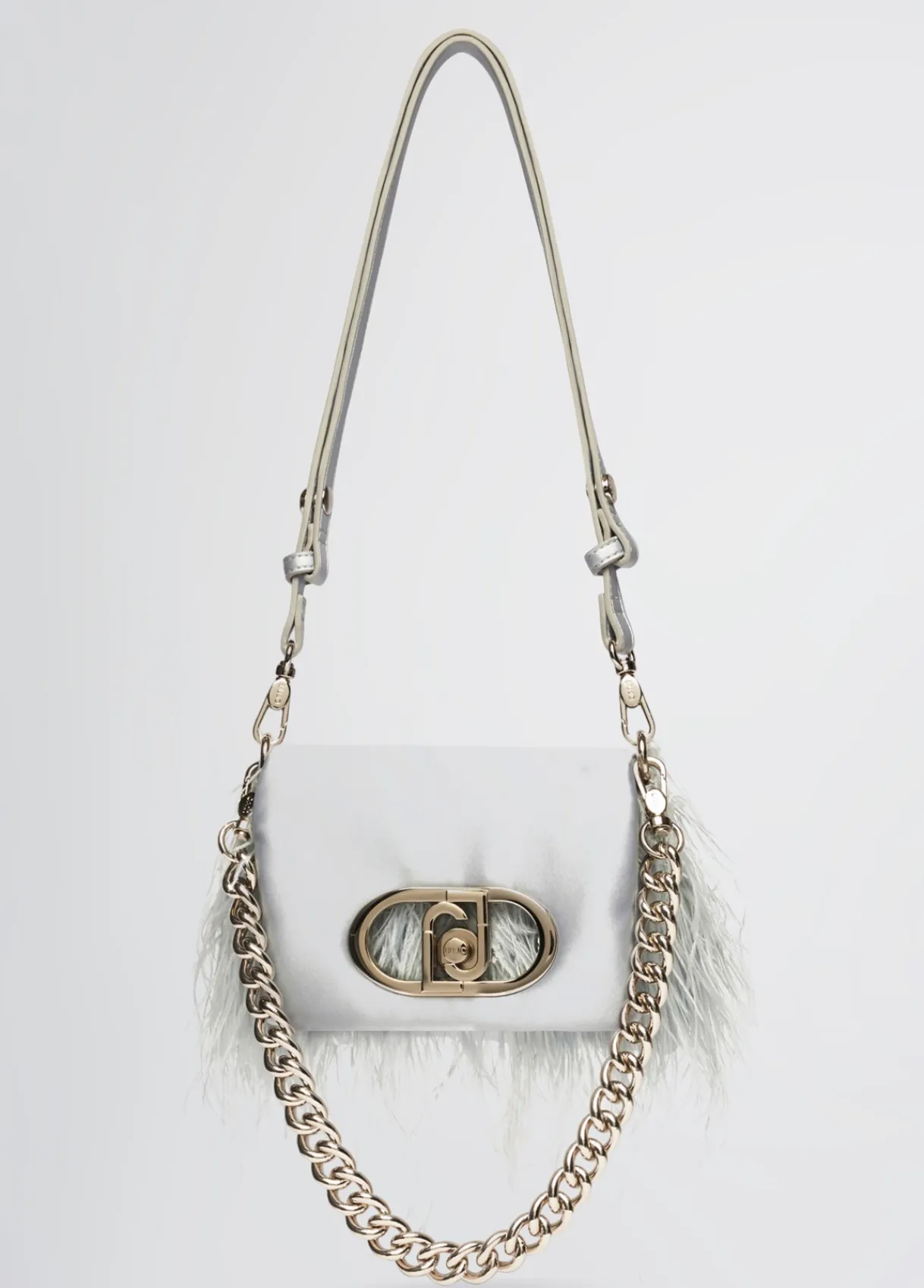 Liu Jo Sac petit format LaPuffy avec plumes|Femme Sac Bandoulière|Lapuffy