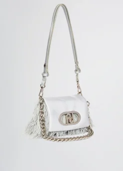 Liu Jo Sac petit format LaPuffy avec plumes|Femme Sac Bandoulière|Lapuffy