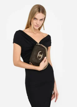 Liu Jo Sac petit format LaPuffy avec strass|Femme Sac Bandoulière|Lapuffy