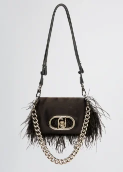 Liu Jo Sac petit format LaPuffy avec plumes|Femme Sac Bandoulière|Lapuffy