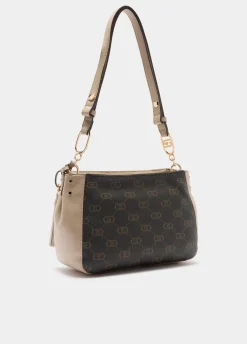 Liu Jo Sac porté épaule format moyen monogrammé|Femme Sac Bandoulière