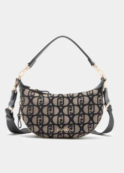 Liu Jo Sac porté épaule petit format jacquard|Femme Sac Porté Épaule