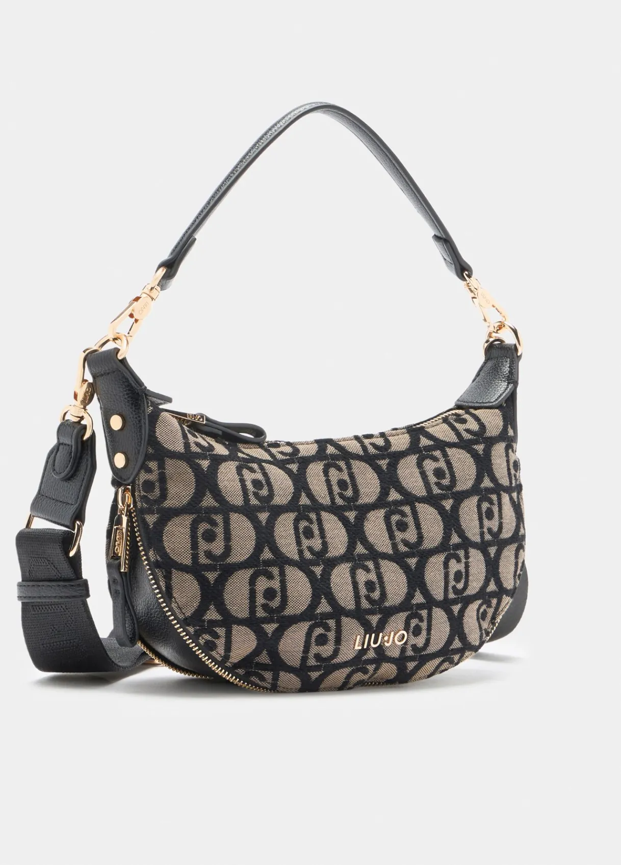 Liu Jo Sac porté épaule petit format jacquard|Femme Sac Porté Épaule